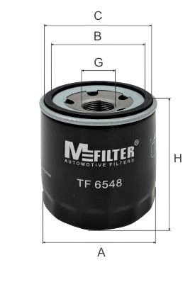 MFILTER TF 6548 Масляний фільтр 