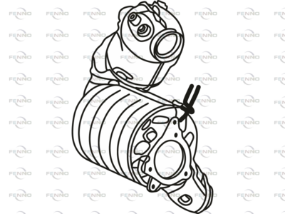 Filtr sadzy / filtr cząstek stałych, układ wydechowy FENNO A4474902001