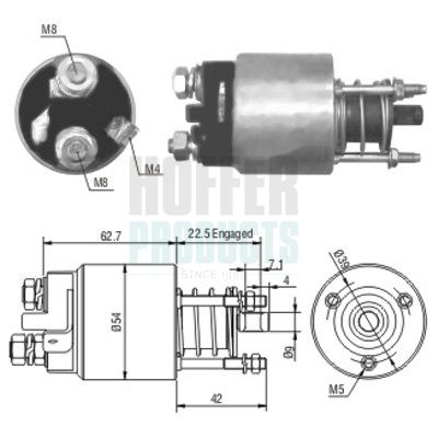 SOLENOID ELECTROMOTOR