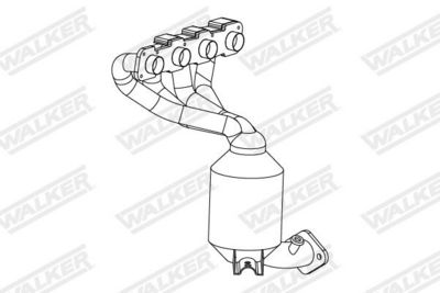 KATALYSATOR WALKER 28874 1