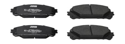 BREMSBELAGSATZ SCHEIBENBREMSE