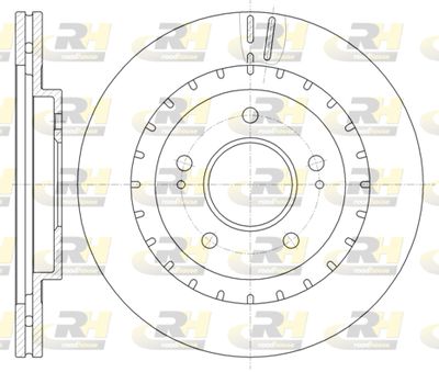 ROADHOUSE 61137.10 Тормозные диски  для MITSUBISHI PAJERO (Митсубиши Пажеро)
