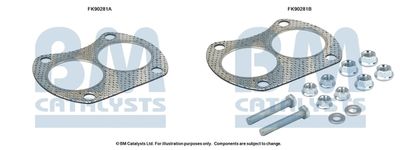 Монтажный комплект, катализатор BM CATALYSTS FK90281 для LAND ROVER DISCOVERY