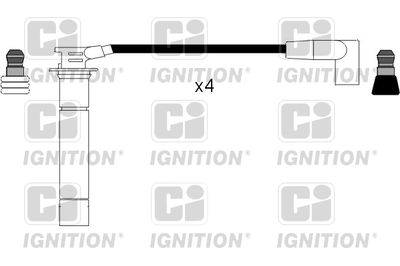 Комплект проводов зажигания QUINTON HAZELL XC1104 для ROVER COUPE