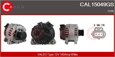 GENERATOR / ALTERNATOR CASCO CAL15049GS