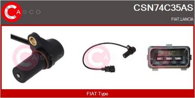 SENZOR IMPULSURI ARBORE COTIT CASCO CSN74C35AS