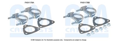 Монтажен комплект, катализатор BM Catalysts FK91178