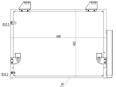 KONDENSATOR KLIMAANLAGE