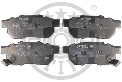 Комплект тормозных колодок, дисковый тормоз OPTIMAL BP-12060 для HONDA CRX