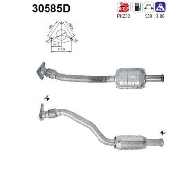 Katalizator AS 30585D