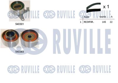 Комплект ремня ГРМ RUVILLE 550202 для KIA SHUMA