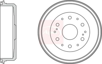 APEC Brake Drum DRM9996