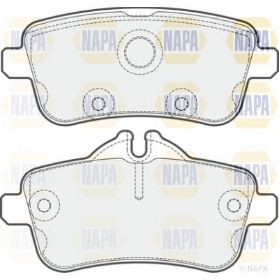 Brake Pad Set NAPA PBP7170