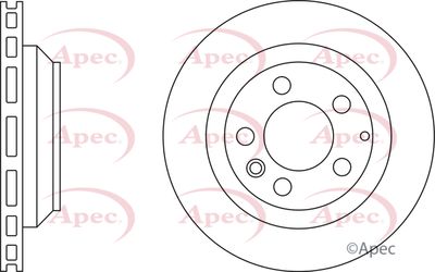 Brake Disc APEC DSK2284