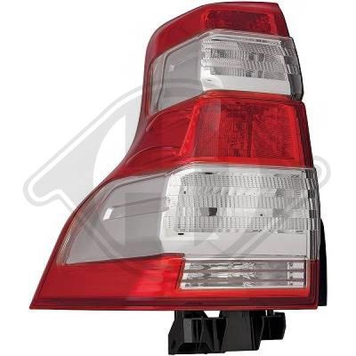 Задний фонарь DIEDERICHS 6676891 для TOYOTA LAND CRUISER PRADO