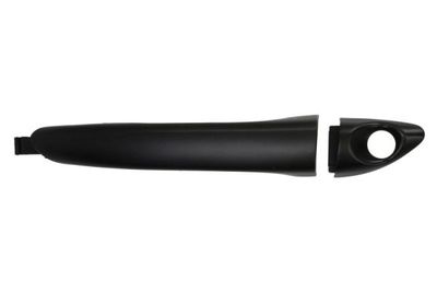 Door handle Voor Links (extern, voor het schilderen/zwart) past: HYUNDAI i10 II BA 08.13-06.16