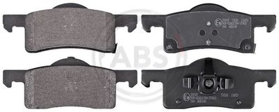 Zestaw klocków hamulcowych, hamulce tarczowe A.B.S. 38935