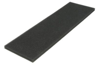 Cabinefilter 360x106x10, schuim past: CASE IH 100, 110, 115, 120, 125, 130, 135, 140, 145, 150  CASE-STEYR 6125 ET, 6145 ET  NEW HOLLAND T6010, T6020, T6030, T6040, T6050, T6060, T6070