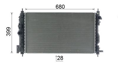 Vorschau Kühler, Motorkühlung Ansicht 11