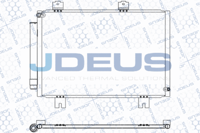 Конденсатор, кондиционер JDEUS M-7130070 для HONDA JAZZ