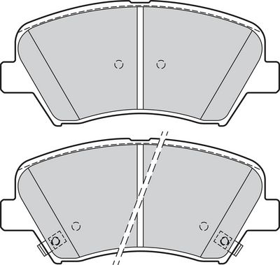 BREMSBELAGSATZ SCHEIBENBREMSE VALEO 302139 1