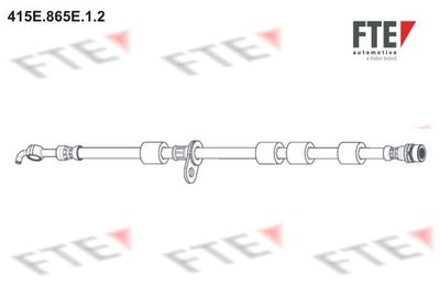 Тормозной шланг FTE 415E.865E.1.2 для FORD B-MAX