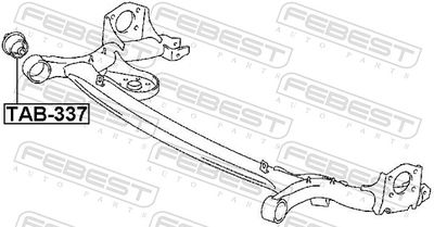 SUPORT AX FEBEST TAB337 1