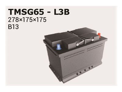 IPSA TMSG65 Аккумулятор  для OPEL INSIGNIA (Опель Инсигниа)
