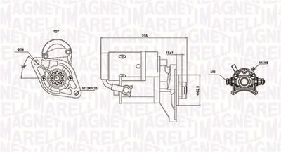 STARTER MAGNETI MARELLI 063721089010