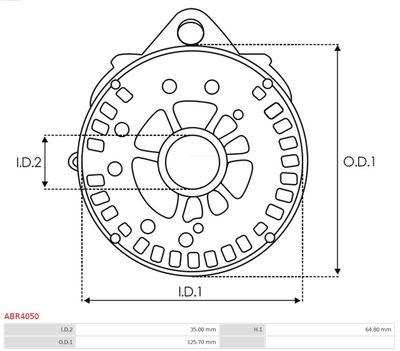 Protective Cap, alternator ABR4050