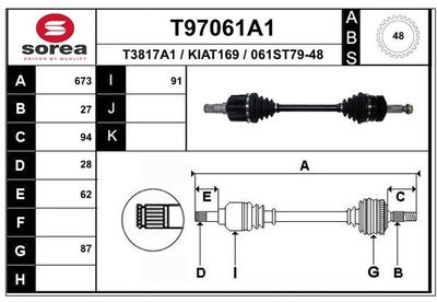 ANTRIEBSWELLE EAI T97061A1