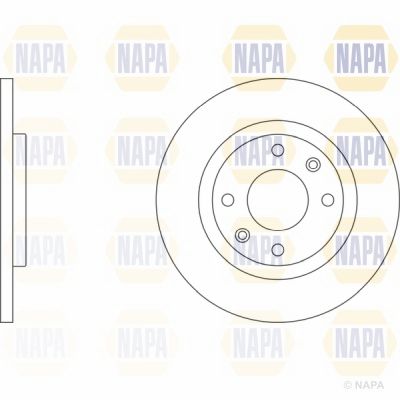 Brake Disc NAPA NBD5513