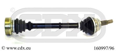 CDX 160997/96 Полуось в сборе  для AUDI 90 B3 (893, 894, 8A2) 2.2 E quattro
