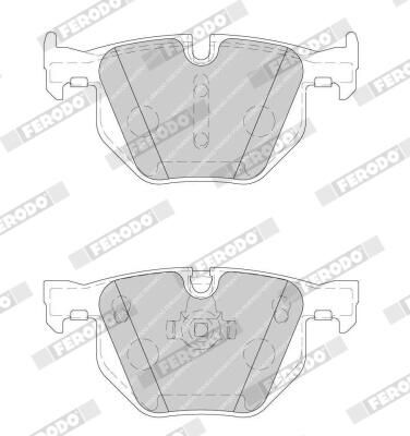 SET PLACUTE FRANA FRANA DISC FERODO FDB1748 2
