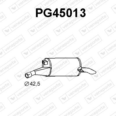 ENDSCHALLDäMPFER VENEPORTE PG45013