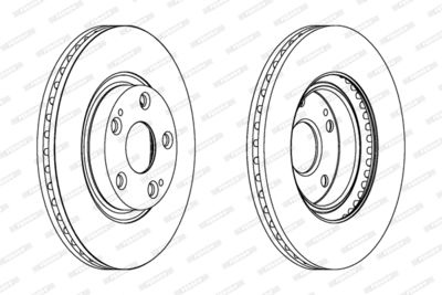 DISC FRANA FERODO DDF1401 1