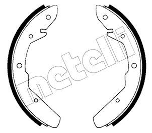 Комплект тормозных колодок METELLI 53-0461 для VW TRANSPORTER