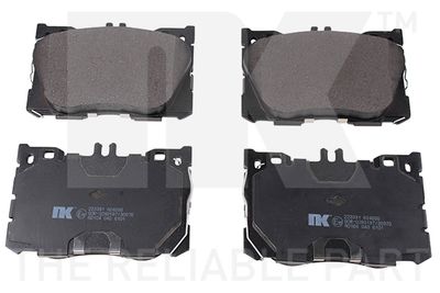 Комплект тормозных колодок, дисковый тормоз NK 223391 для MERCEDES-BENZ EQC
