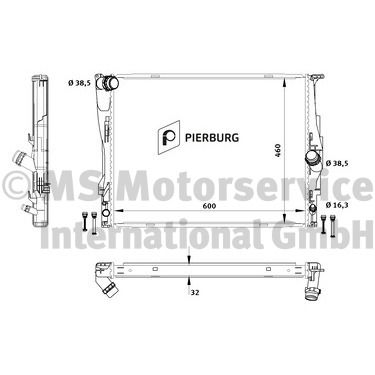 KüHLER MOTORKüHLUNG PIERBURG 714928080 2