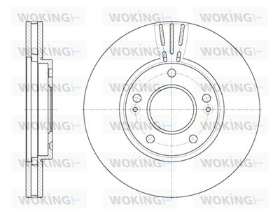 WOKING D6850.10 Тормозные диски для DAF CF 75 FT 75.360 WOKING D6850.10 Тормозные диски для DAF CF 75 FT 75.360