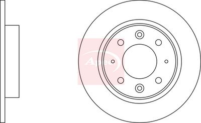 APEC Brake Disc DSK2085