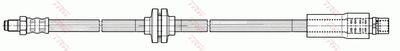 Remleiding/slang flexibel Voor Links/Rechts (lengte 407mm, M10x1/M10x1) past: FIAT CROMA 1.9D/2.4D 06.05-12.11