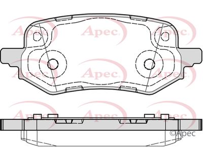 Brake Pad Set APEC PAD2329