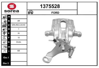 BREMSSATTEL SNRA 1375528