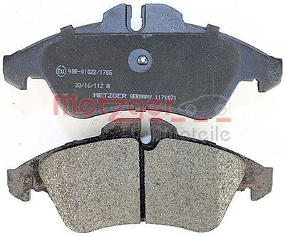 SET PLACUTE FRANA FRANA DISC METZGER AUTOTEILE 1170071 3