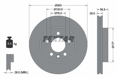 Brake Disc 92228905