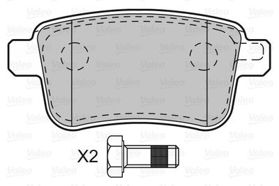 Brake Pad Set, disc brake 601011