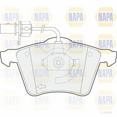 Brake Pad Set NAPA NBP1733