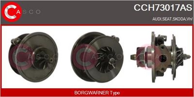 Skupina trupu, turbodmychadlo CASCO CCH73017AS
