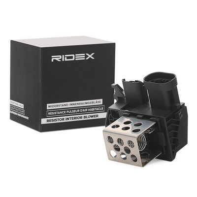 Предв. съпротивление, електромотор (вентилатор на радиатора) RIDEX 4145R0008
